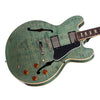 USED Gibson Memphis ES-335 Figured - Turquoise - Limited Edition Semi-Hollowbody Electric Guitar - NICE!