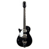 USED Gretsch Guitars G6128TLH Duo Jet with Bigsby - Lefty / Left-Handed Electric Guitar - Black
