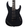 USED 1987 Jackson Guitars Soloist - Metallic Black - Custom Made in the USA - 24 fret Electric Guitar