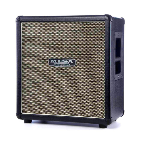 Mesa Boogie Amps 1x12 Mini Rectifier Straight Cabinet - Black w/ Cream and Black Grille - NEW!
