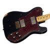 Used Nash Guitars T-72 DLX electric guitar - Lollar Pickups - Black