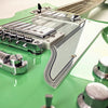 Eastwood Guitars Airline Map Colin Newman Signature Seafoam Green Closeup
