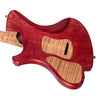 o3 Guitars Xenon - Intense Red Satin - Hand Made by Alejandro Ramirez - Custom Boutique Electric Guitar