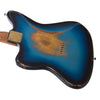 Paoletti Guitars 112 Loft HP90 - Heavy Deep Blue - Offset Electric with Ancient Reclaimed Chestnut Body - NEW!