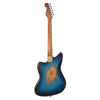 Paoletti Guitars 112 Loft HP90 - Heavy Deep Blue - Offset Electric with Ancient Reclaimed Chestnut Body - NEW!