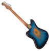 Paoletti Guitars 112 Loft HP90 - Heavy Deep Blue - Offset Electric with Ancient Reclaimed Chestnut Body - NEW!