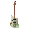 Paoletti Guitars Lounge Series 112 - Distressed Sage Green - Jazzmaster Thinline with 2 x P-90s and Ancient Reclaimed Chestnut Body - NEW!