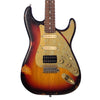 Paoletti Guitars Stratospheric Loft HSS - Distressed 3 Tone Sunburst, Ancient Reclaimed Chestnut Body, Custom Boutique Electric - NEW!