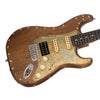 Paoletti Guitars Stratospheric Wine Richie Sambora Signature Model - Ancient Reclaimed Chestnut Body!
