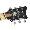 Rivolta Guitars Combinata VII - Toro Black and Gold - Offset electric guitar from Dennis Fano - NEW!