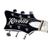Rivolta Guitars Combinata VII Lefty - Toro Black Metallic - Left Handed - Offset electric guitar from Dennis Fano - NEW!