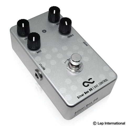 One Control Silver Bee Overdrive OC-SBOD - BJFe Series Effects Pedal for Electric Guitar - NEW!