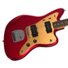 Squier Deluxe Jazzmaster Tremolo electric guitar - Candy Apple Red - New!