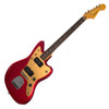 Squier Deluxe Jazzmaster Tremolo electric guitar - Candy Apple Red - New!