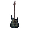 Tom Anderson Guitars Angel - Natural Arctic Blue Burst - 24 fret Electric Guitar - Flame Drop Top