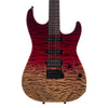 Tom Anderson Drop Top - Cajun Red Reverse Surf - Quilt - NAMM Show!