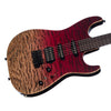 Tom Anderson Drop Top - Cajun Red Reverse Surf - Quilt - NAMM Show!