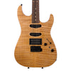USED Tom Anderson Guitars Drop Top - Custom Boutique Electric Guitar - Satin Natural Amber