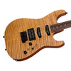 USED Tom Anderson Guitars Drop Top - Custom Boutique Electric Guitar - Satin Natural Amber