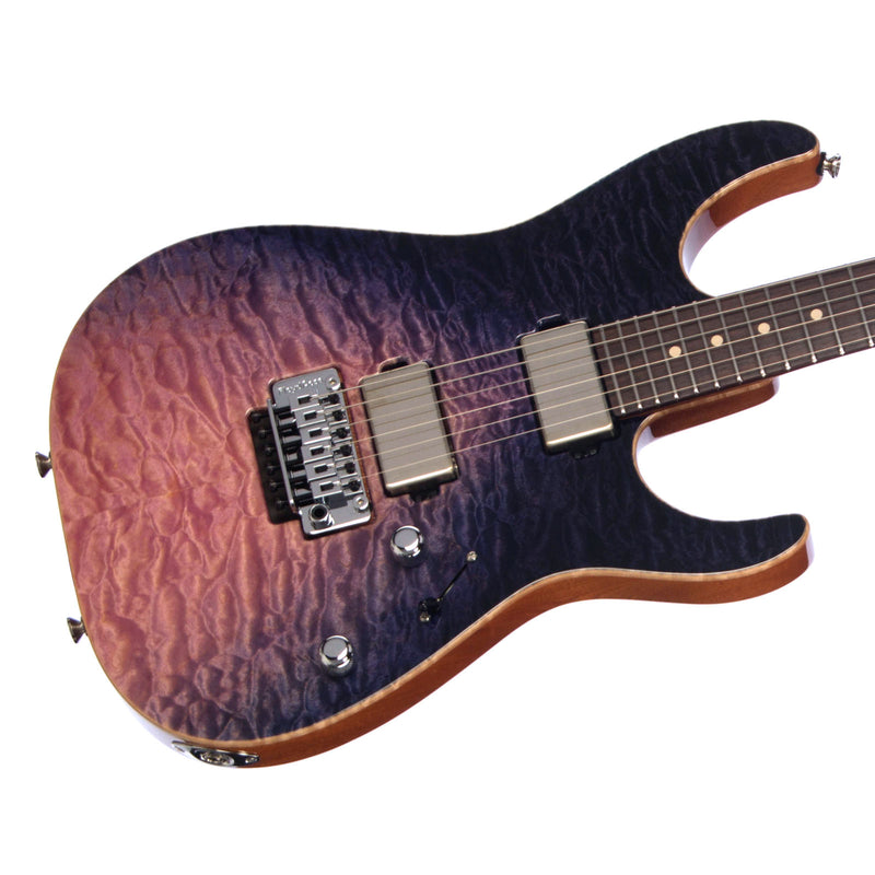 Tom Anderson Arc Angel - Purple WakeSurf - 24 fret Drop Top