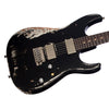 Tom Anderson Lil Angel Player - Black over Inca Silver / In-Distress Level 3 24-fret Custom Boutique Electric Guitar - NEW!