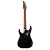 Tom Anderson Lil Angel Player - Black over Firemist Gold / In-Distress Level 3 24 fret Custom Boutique Electric Guitar - NEW!