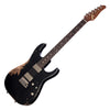 Tom Anderson Lil Angel Player - Black over Firemist Gold / In-Distress Level 3 24 fret Custom Boutique Electric Guitar - NEW!