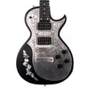 Zemaitis Guitars Custom Shop 1-off Metal Front CS24MF Leaf Inlay - Black - New!