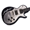 Zemaitis Guitars Custom Shop 1-off Metal Front CS24MF Leaf Inlay - Black - New!