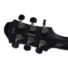 Zemaitis Guitars Custom Shop 1-off Metal Front CS24MF Leaf Inlay - Black - New!
