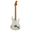 Fender Custom Shop MVP Series 1969 Stratocaster Relic - Olympic White over Sunburst - Olympic White