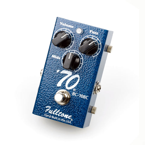 Fulltone 70 BC-108C Fuzz Face style guitar effects pedal - NEW!
