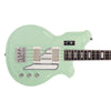 Eastwood Guitars Airline Map Bass 34 Seafoam Green Closeup