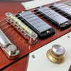 Eastwood Guitars Rivolta Mondata STD Fuoco Burst Closeup