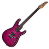 Tom Anderson Angel - 24 fret Custom Boutique Electric Guitar - Transparent Pink to Purple Burst