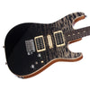 Tom Anderson Guitars Drop Top - Custom Boutique Electric Guitar - Black Surf Quilt - NEW!