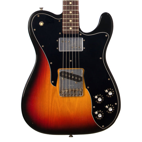 1975 Fender Telecaster Custom - 3 Tone Sunburst - Original Vintage Electric Guitar - USED!