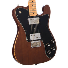 1976 Fender Telecaster Deluxe - Mocha - Original Vintage Electric Guitar - USED!