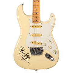 1987 Squier by Fender Stratocaster - Arctic White - Made in Japan MIJ - Used / Vintage Electric Guitar