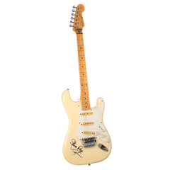 1987 Squier by Fender Stratocaster - Arctic White - Made in Japan MIJ - Used / Vintage Electric Guitar