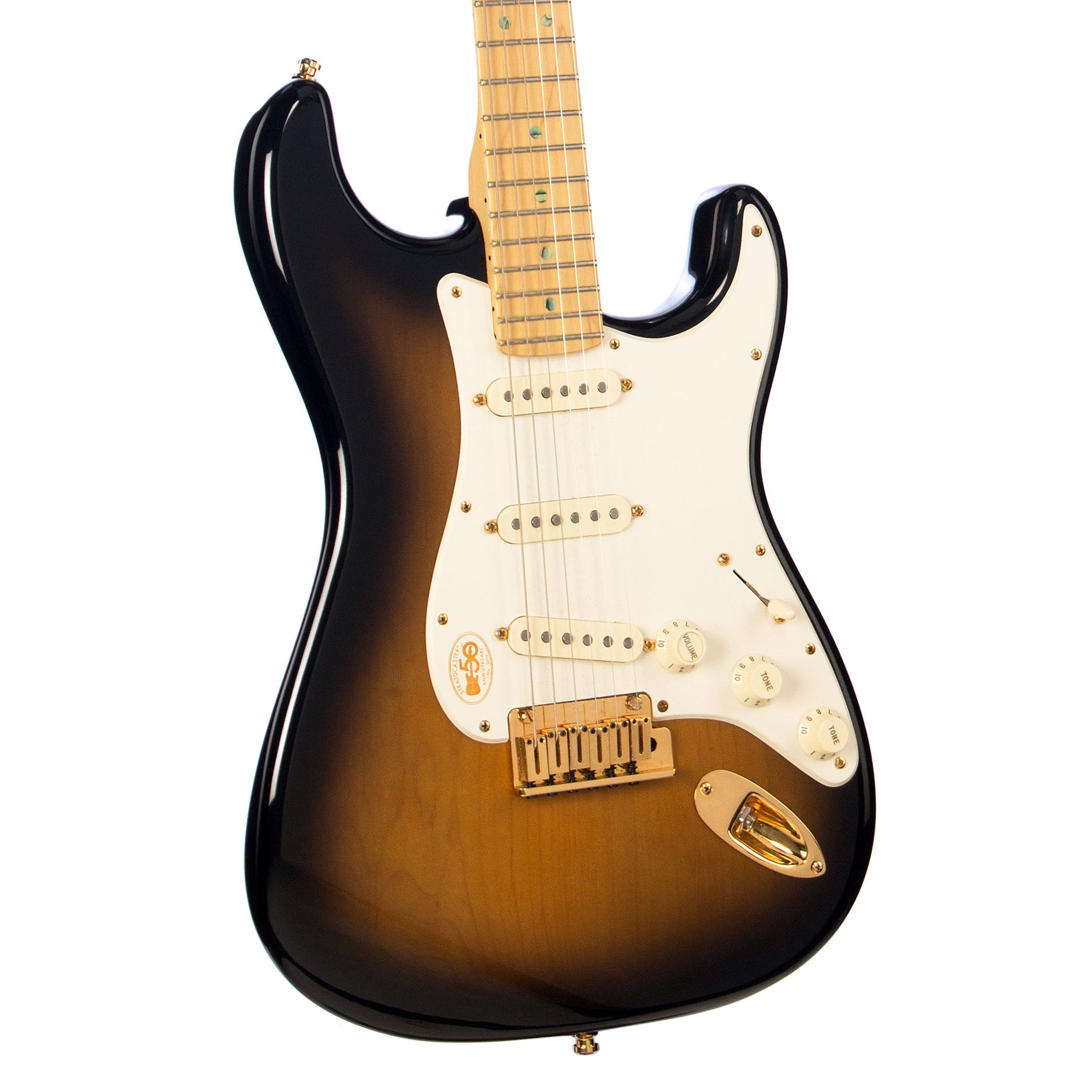 2004 Fender American Deluxe 50th Anniversary Stratocaster - 2 Tone