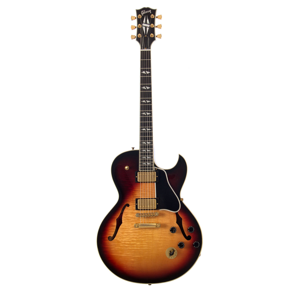 2008 Gibson ES-137 Custom - Tri Burst - Semi-Hollow Electric Guitar ...