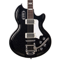 Airline Guitars '59 Coronado DLX - Cosmic Black Sparkle - Vintage Reissue Electric Guitar - NEW!