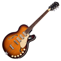 Airline Guitars H59 - Honeyburst - Semi-Hollow Electric Guitar - NEW!