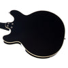 Airline Guitars H77 - Black - Vintage Reissue Semi Hollow Electric Guitar - NEW!