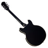 Airline Guitars H77 - Black - Vintage Reissue Semi Hollow Electric Guitar - NEW!