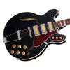 Airline Guitars H77 - Black - Vintage Reissue Semi Hollow Electric Guitar - NEW!