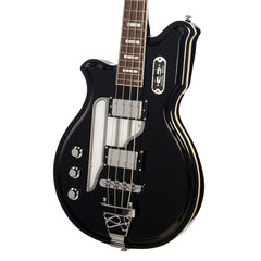 Airline Guitars MAP Bass LEFTY - Black - Left Handed 30 1/2" Short Scale Electric Bass Guitar - NEW!