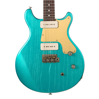 Deimel Guitarworks Doublestar - Satin Open Pore Laguna Bay Metallic - Custom Boutique Electric Guitar - NEW!