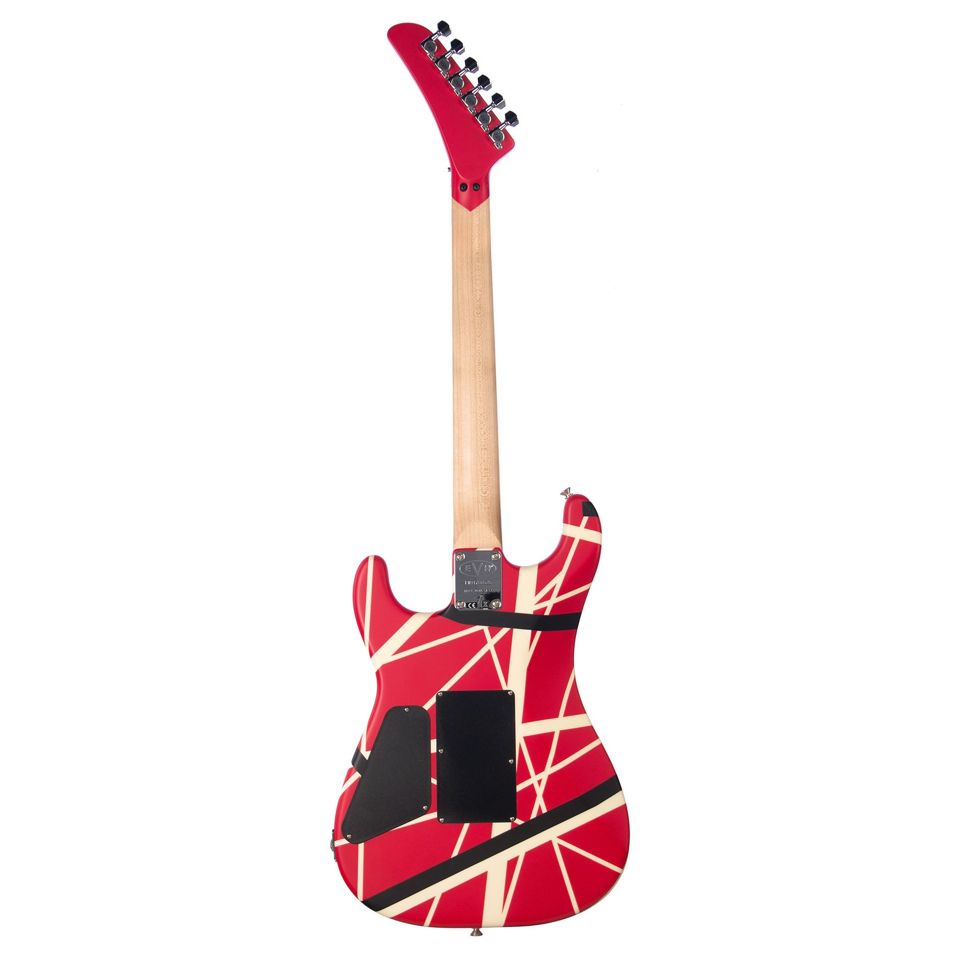 EVH Guitars Striped Series 5150 - Red/White/Black Stripes - Electric G ...